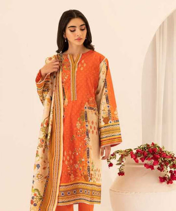 Flamingo Orange A Zellbury Summer Lawn 2021